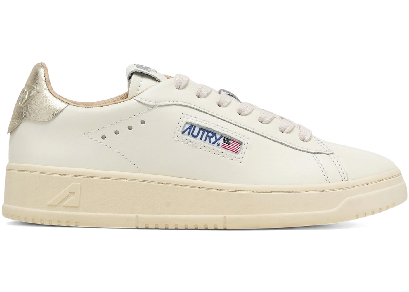 Autry Dallas Low White Gold (Women's)