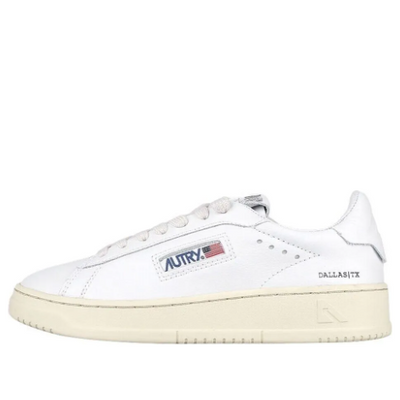 (WMNS) Autry Dallas Leather Low 'White'