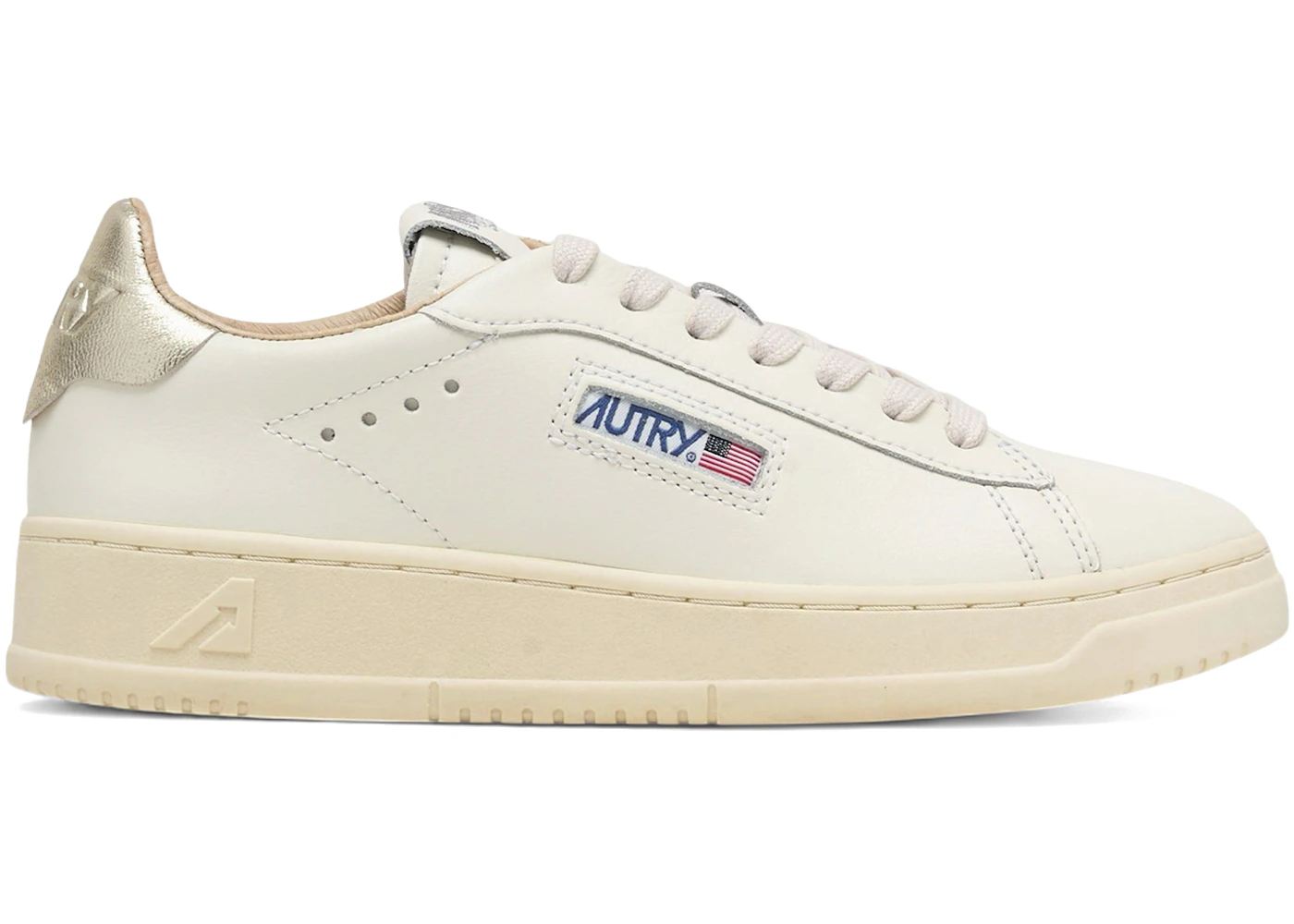 Autry Dallas Low White Gold (Women's)