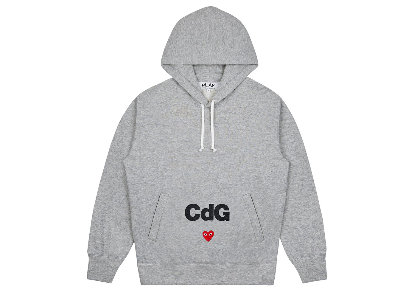 Comme des Garcons PLAY Hoodie (Men) Grey