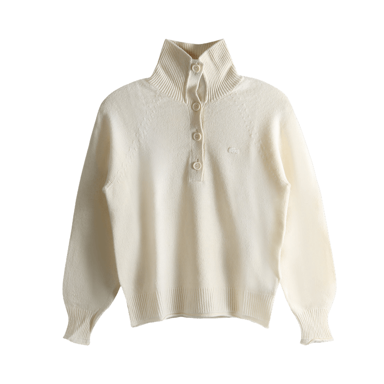 Lacoste Carded Wool High Neck Sweater 'Lapland'