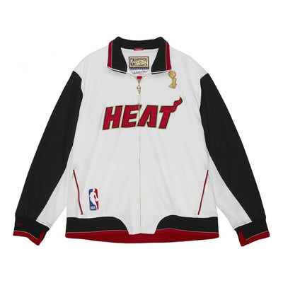 Mitchell & Ness x NBA Miami Heat 2012 Champions Jacket 'White Black'