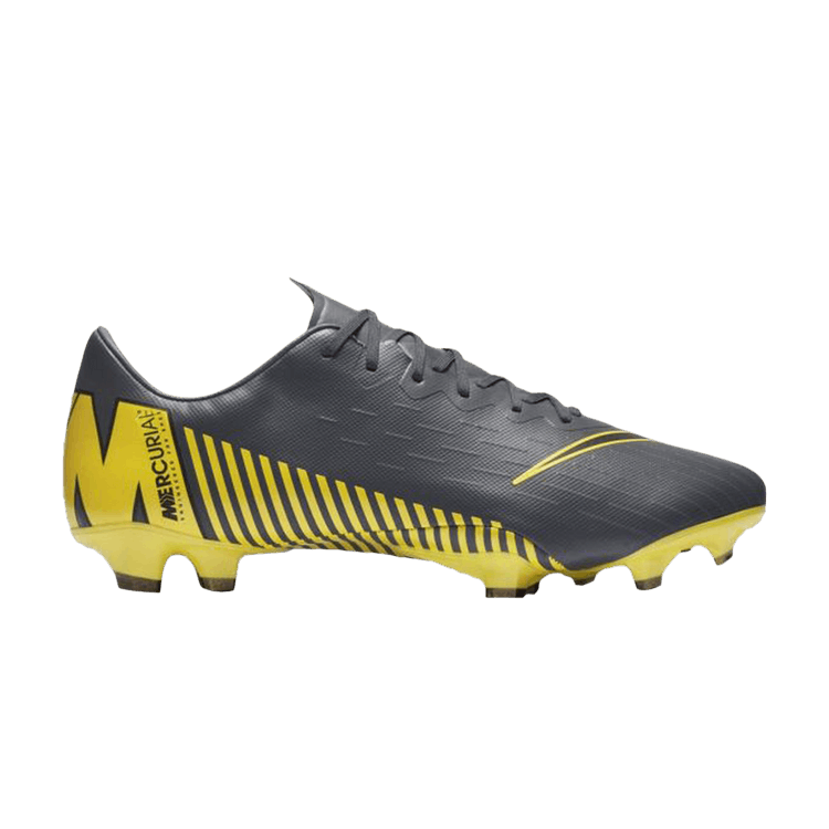 Nike Mercurial Vapor 12 Pro FG 'Dark Grey Yellow'