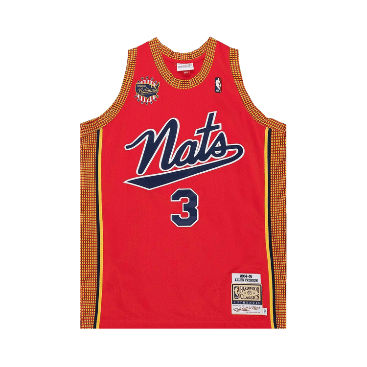 Mitchell & Ness NBA Authentic Philadelphia 76ers 2004 Allen Iverson Jersey 'Victory Red'
