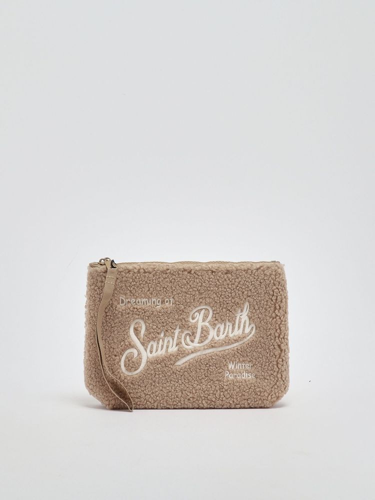 Mc2 Saint Barth Teddy Zip Clutch Bag