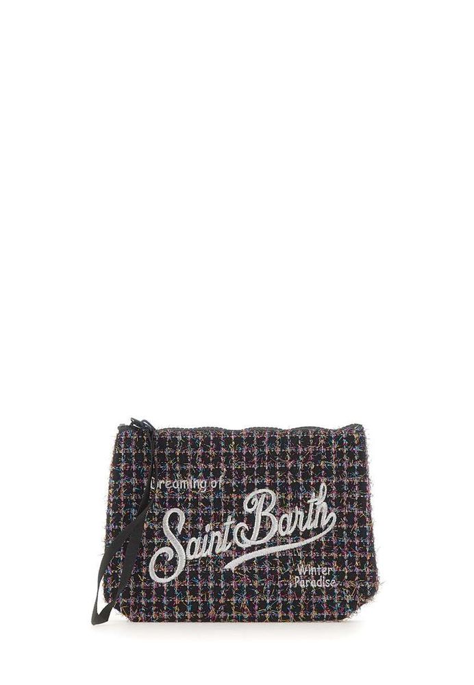 Mc2 Saint Barth Aline Tweed Clutch Bag