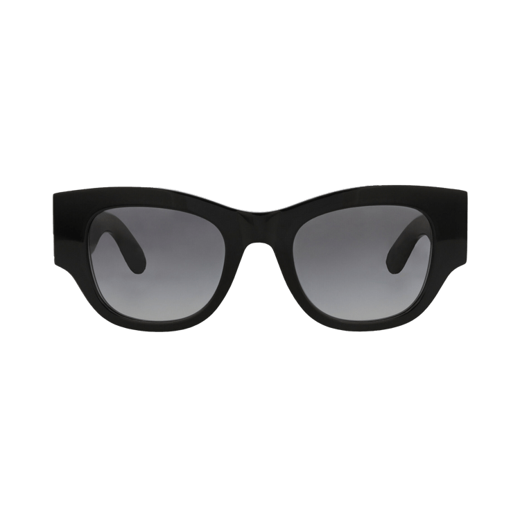 Alexander McQueen Square Sunglasses 'Black/Grey'