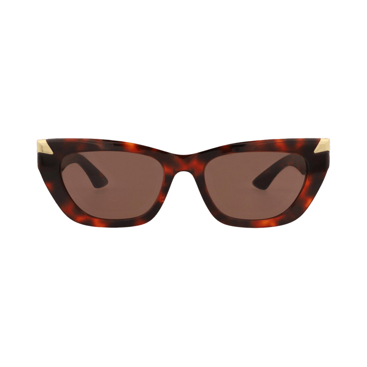 Alexander McQueen Cat Eye-Frame Recycled Acetate Sunglasses 'Havana Brown'