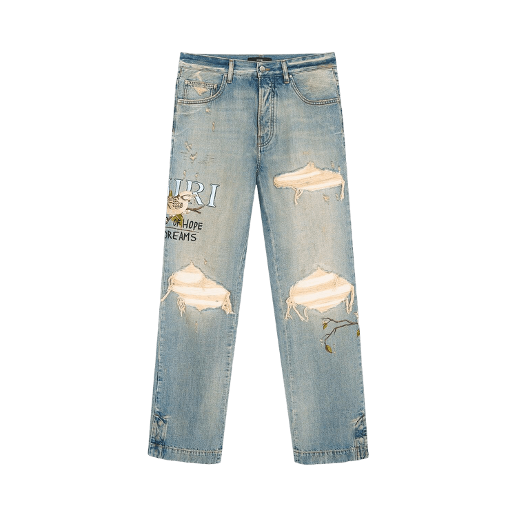 Amiri Chateau MX1 Straight Flare 'Aged Indigo'