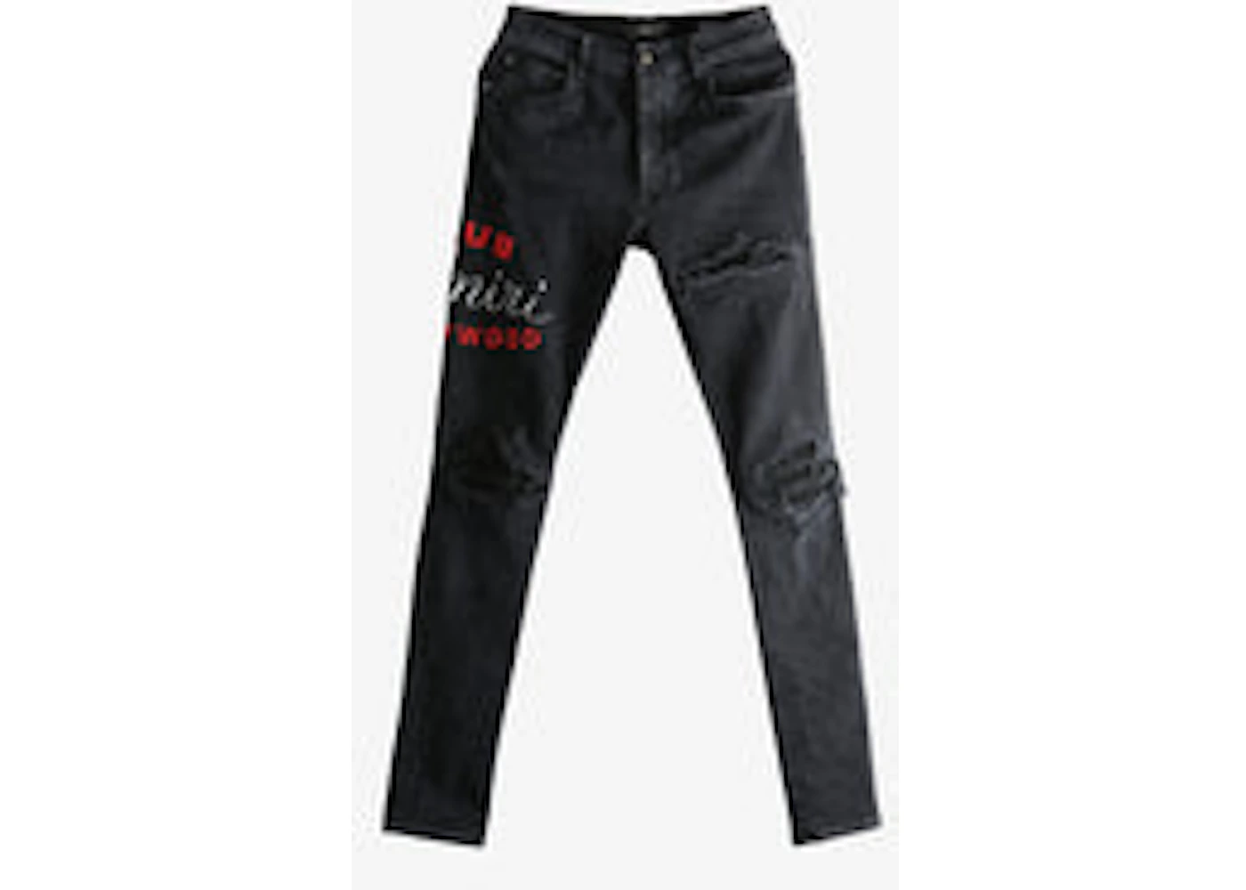 AMIRI Club Amiri Mx1 Jeans DUSk Black
