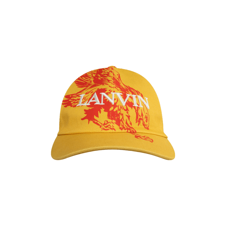 Lanvin x Future Baseball Cap Eagle 'Corn/Bright Orange'