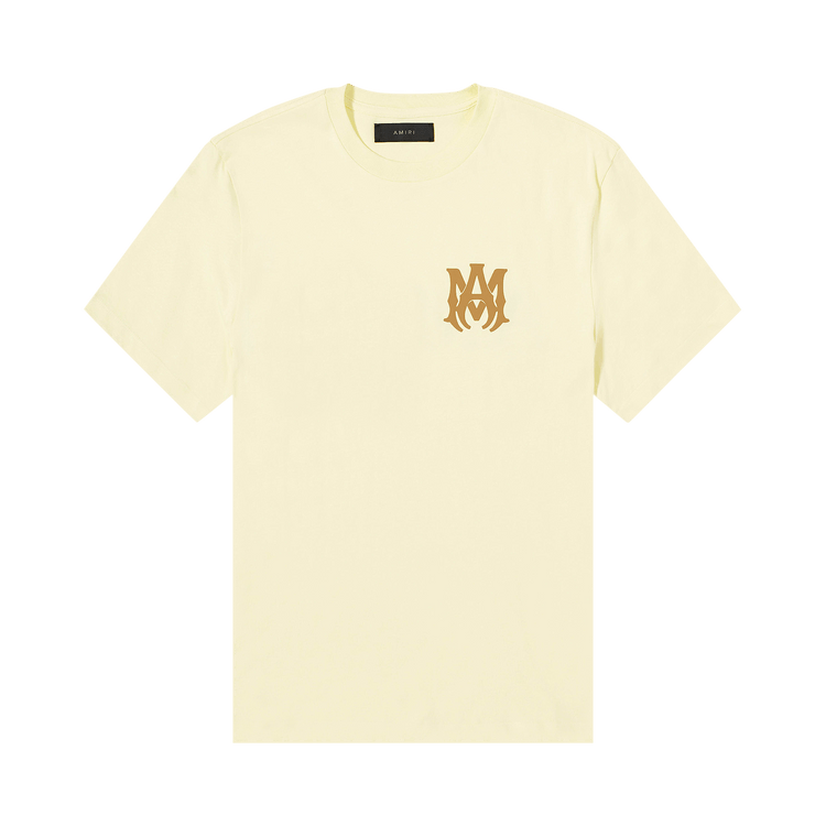 Amiri MA Logo Tee 'French Vanilla'