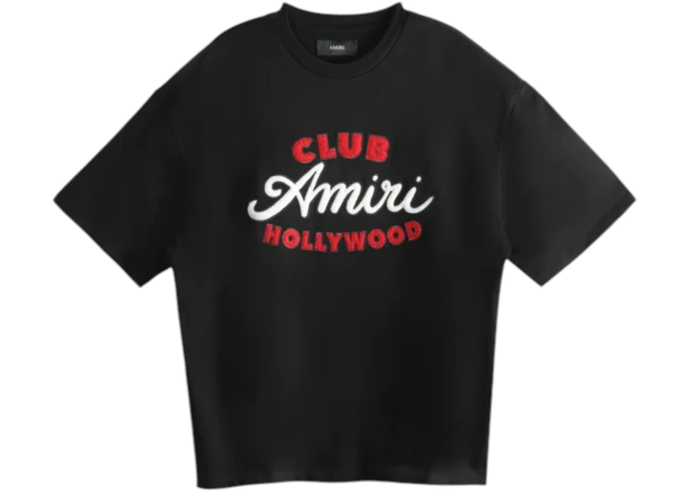 AMIRI Club Oversized Tee Black