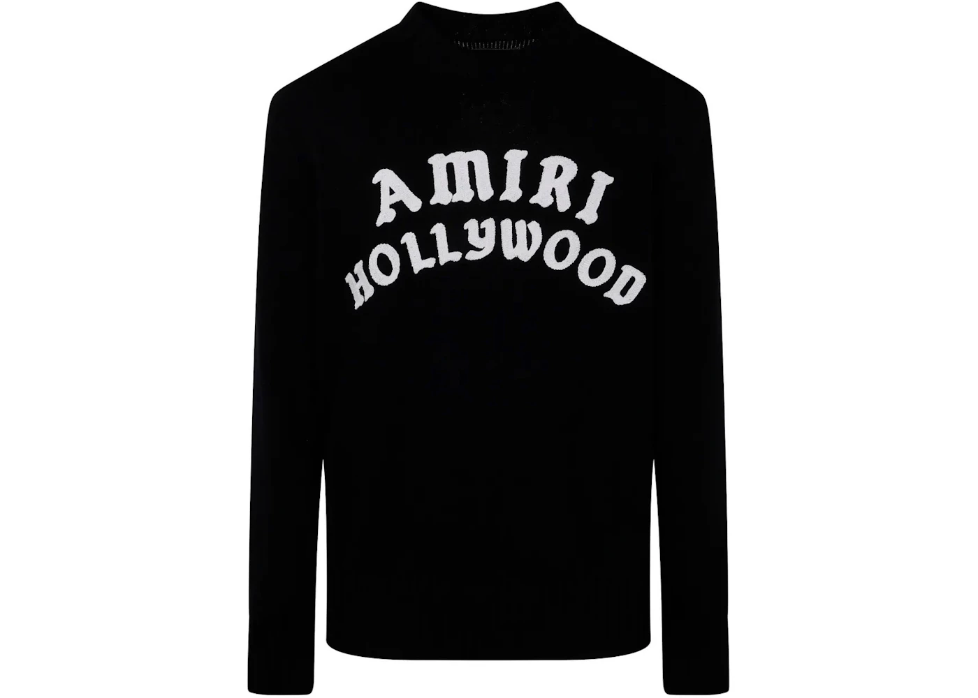 AMIRI Hollywood Knit Crewneck Black