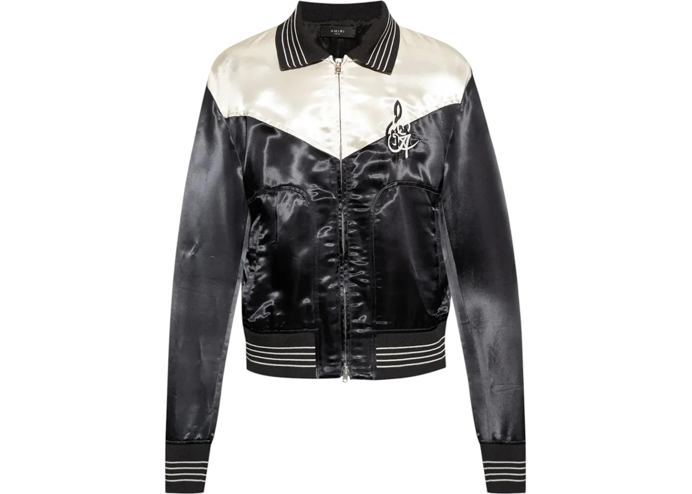 AMIRI Ma Music Note Blouson Black