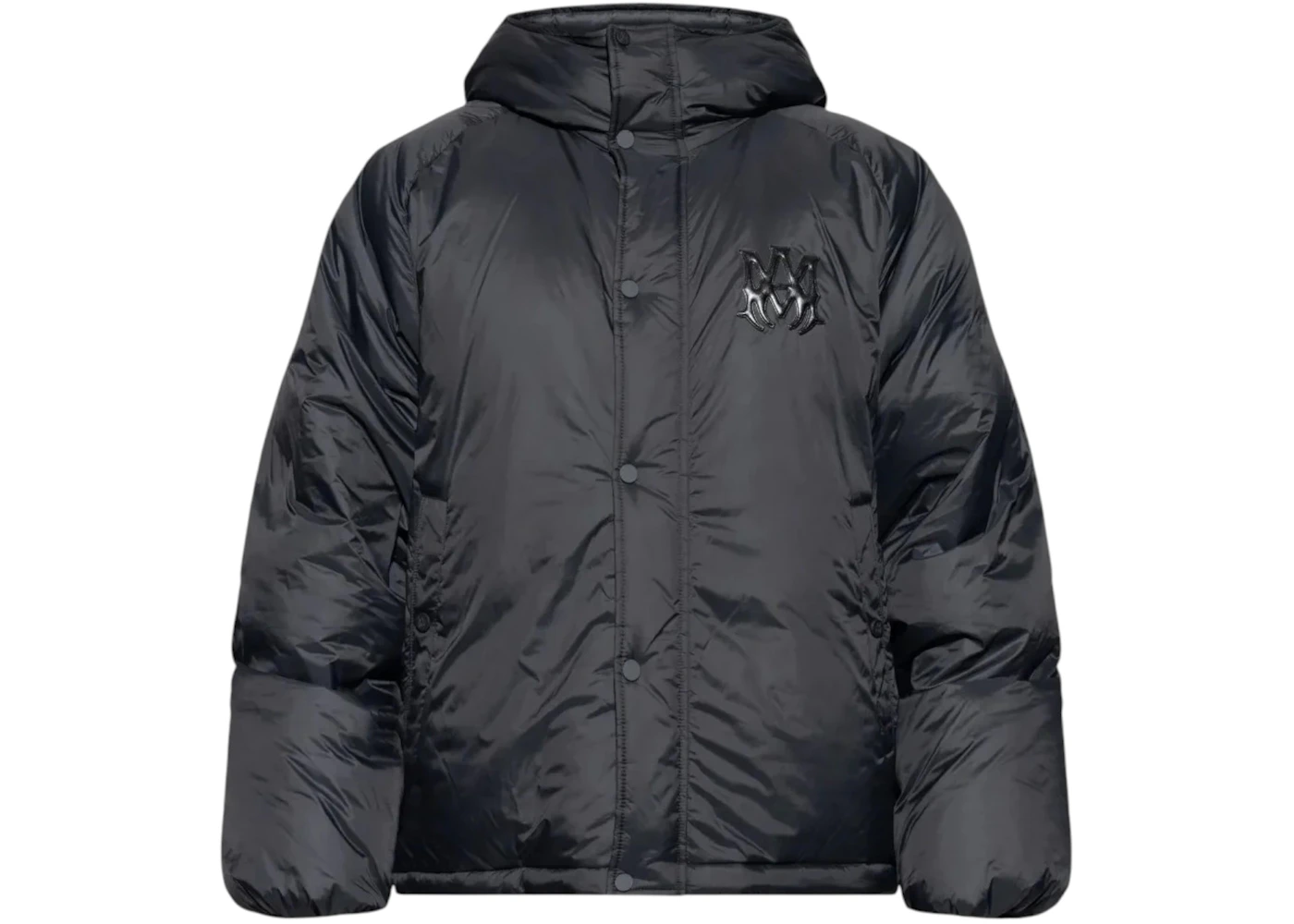 AMIRI Hooded Down Jacket Black
