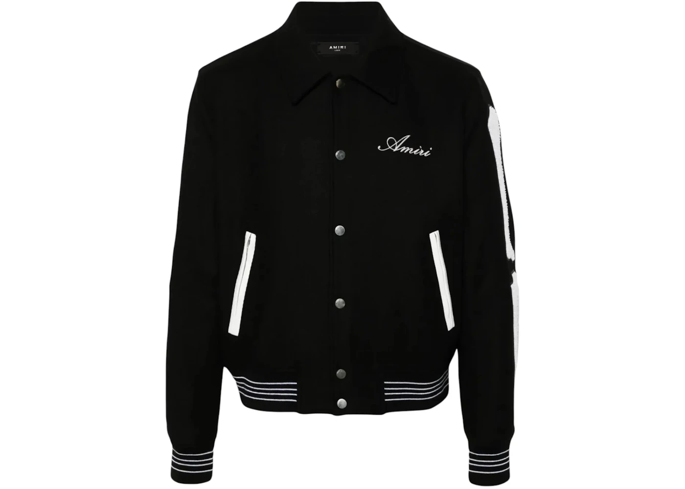 AMIRI Bones Jacket Black White