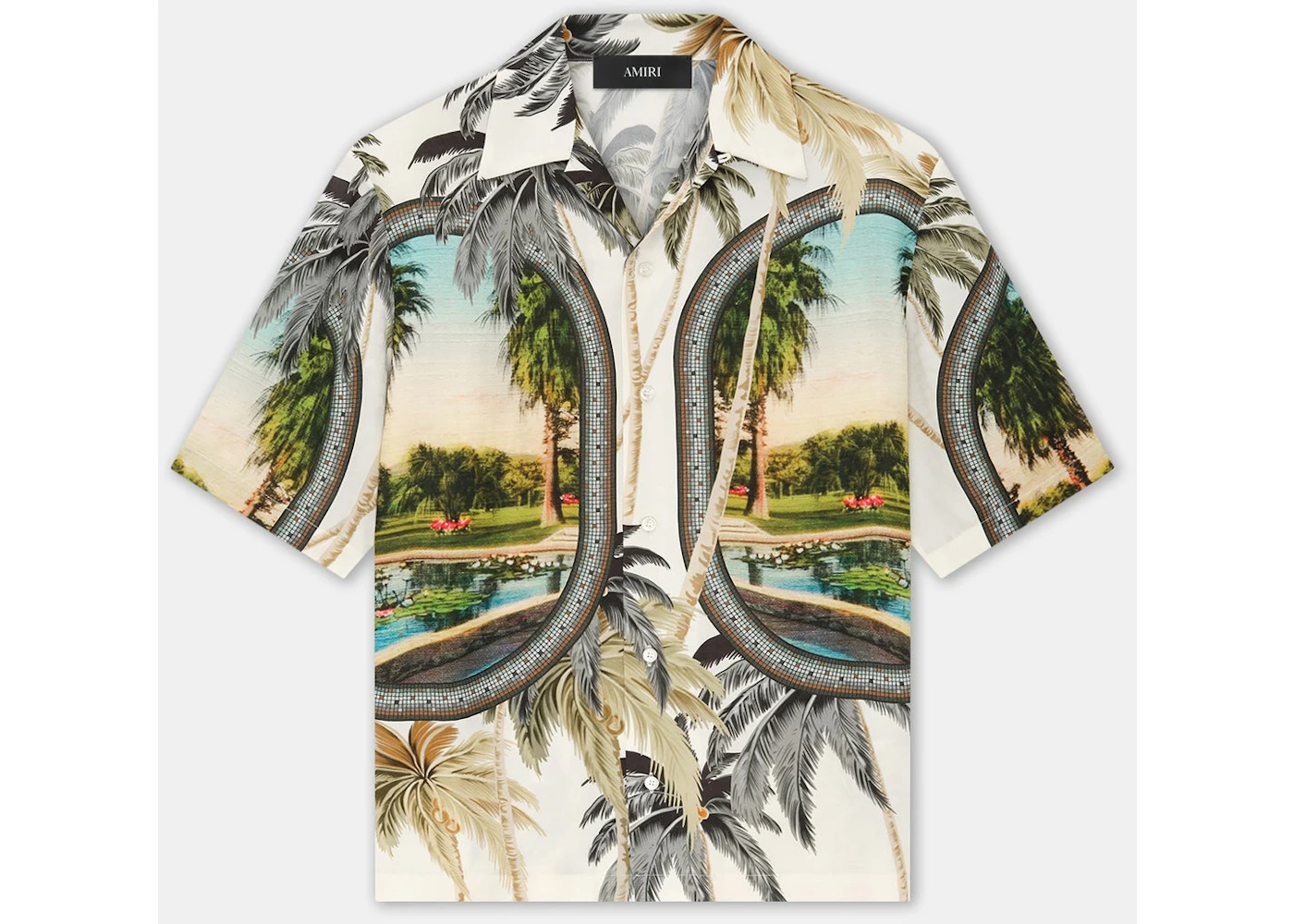 AMIRI Paradise Bowling Shirt Multi