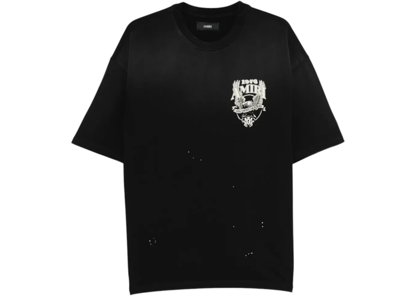 AMIRI Eagle Oversized Tee Black