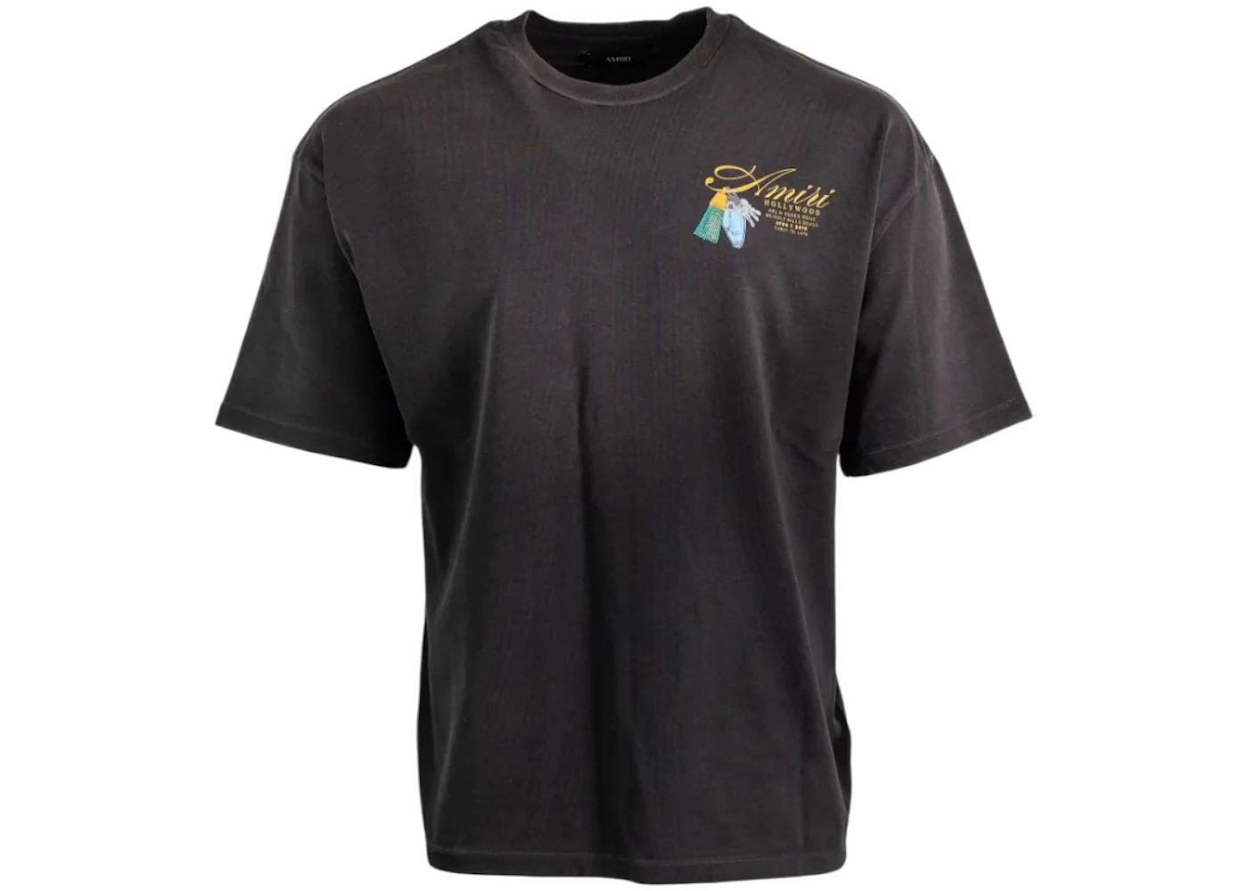 AMIRI Chateau Keys Os T-shirt Black