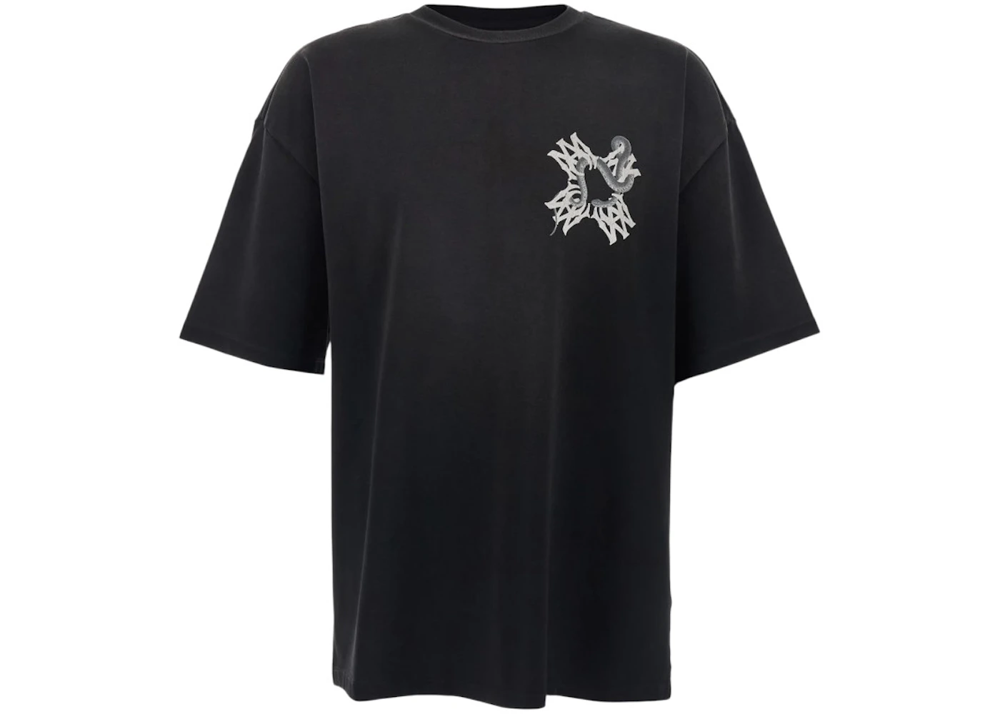 AMIRI Ma Quad Snake Os T-shirt Black
