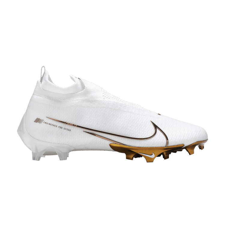 Nike Vapor Edge Elite 360 Flyknit 'White Metallic Gold'