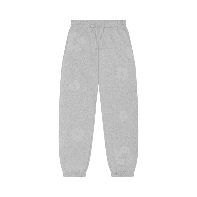 Denim Tears Mono Cotton Wreath Sweatpants 'Grey'