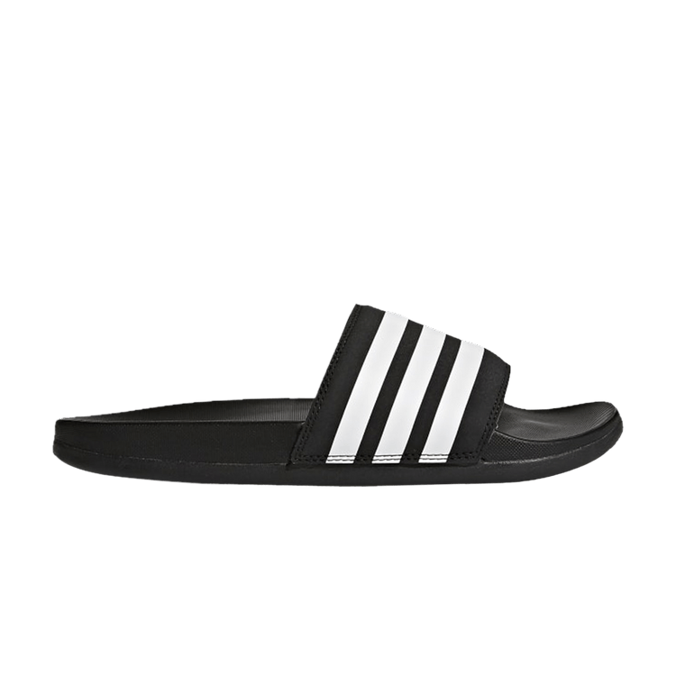 Adidas Wmns Adilette Comfort Slides 'Core Black White'