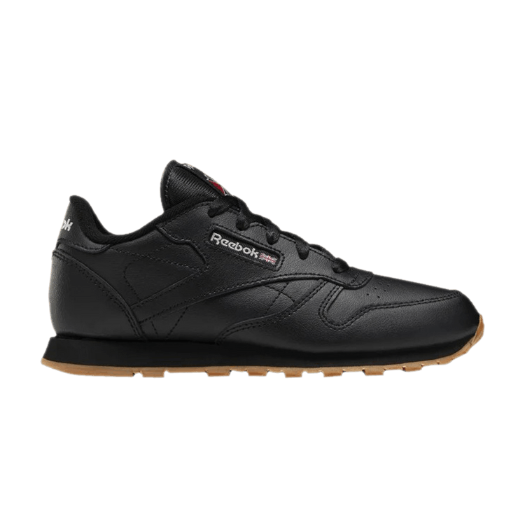 Reebok Classic Leather Little Kid 'Black Gum'