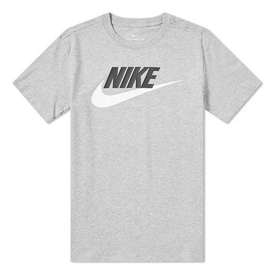 Nike Futura Icon Basic Printing Short Sleeve Gray
