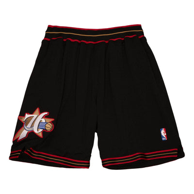 Mitchell & Ness NBA Authentic Philadelphia 76ers Road 1997-98 Shorts 'Black'