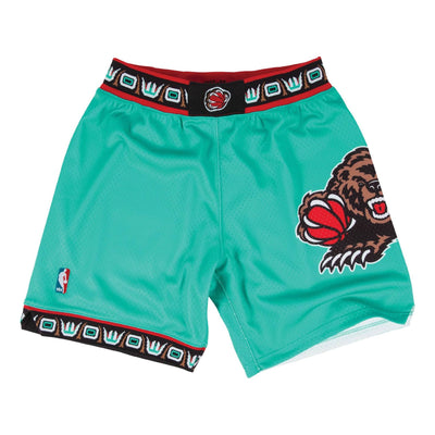 Mitchell & Ness x NBA Grizzlies Road 1995-96 Shorts 'Teal'