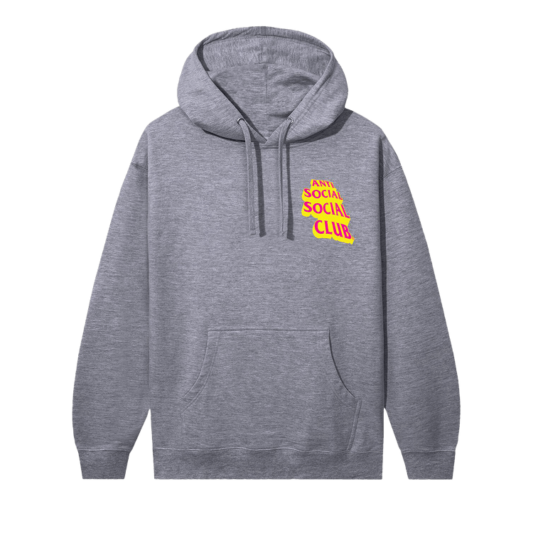 Anti Social Social Club Low Heat Hoodie 'Gunmetal Heather'