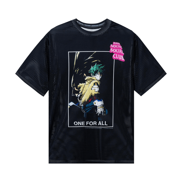 Anti Social Social Club One For All Jersey 'Black'