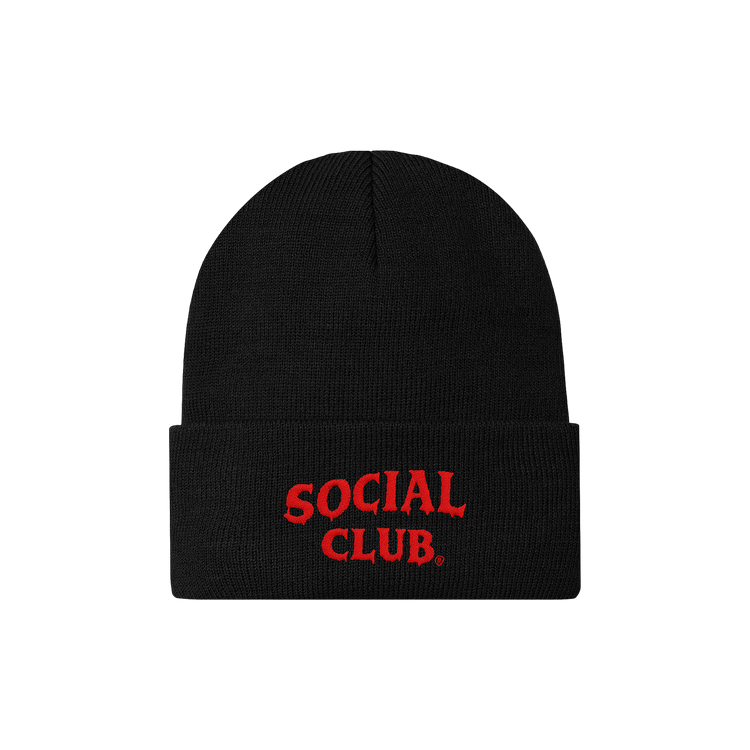 Anti Social Social Club Game Killer Beanie 'Black'