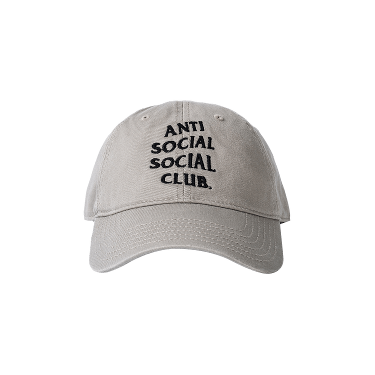 Anti Social Social Club XL Mind Games Cap 'Khaki'