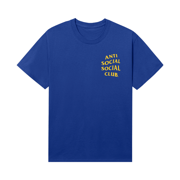Anti Social Social Club Classic Mind Games Tee 'Royal'