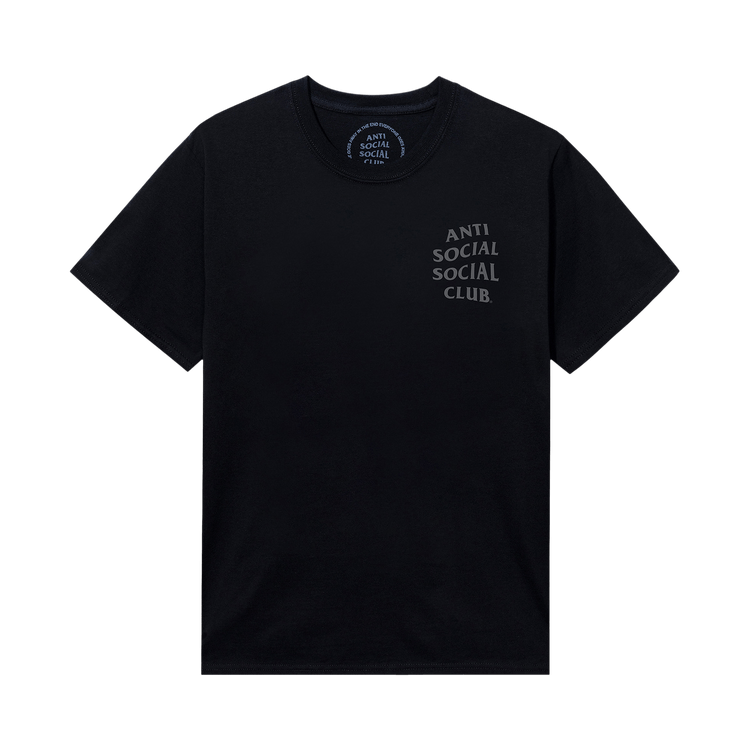 Anti Social Social Club Tonal Mind Games Tee 'Black'