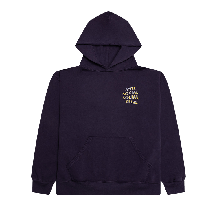 Anti Social Social Club Mind Game Weathered Hoodie 'Vintage Black'
