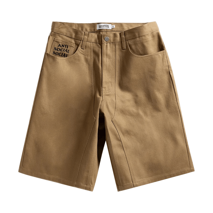 Anti Social Social Club Chainstick Carpenter Shorts 'Tan'