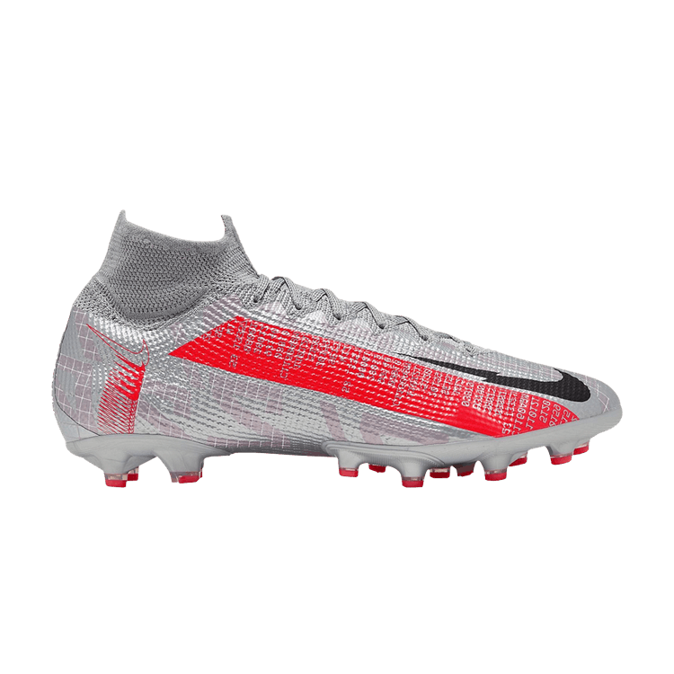 Nike Mercurial Superfly 7 Elite AG Pro 'Metallic Grey Crimson'