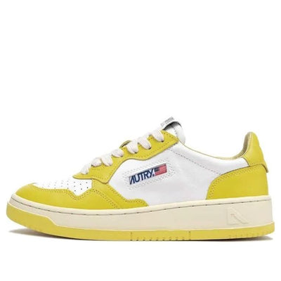 (WMNS) AUTRY Medalist Low Top Bicolor 'White Yellow'
