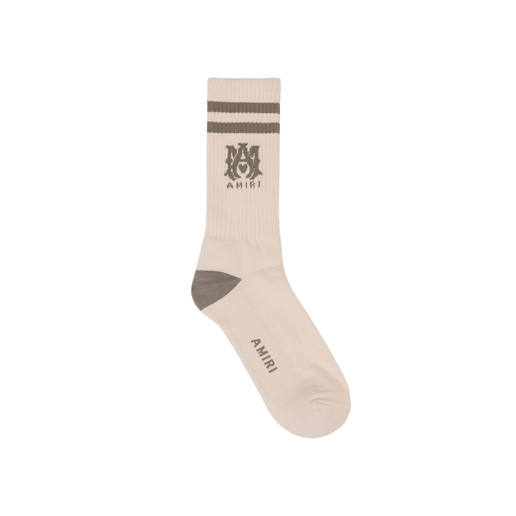 Amiri Alabaster Ma Stripe Socks 'Cream'