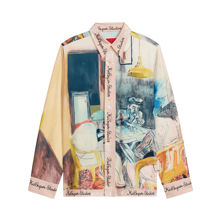 KidSuper Dominos Button Up 'Multi'