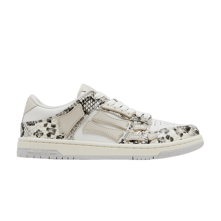 Amiri Wmns Skel Top Low 'Alabaster Snakeskin'