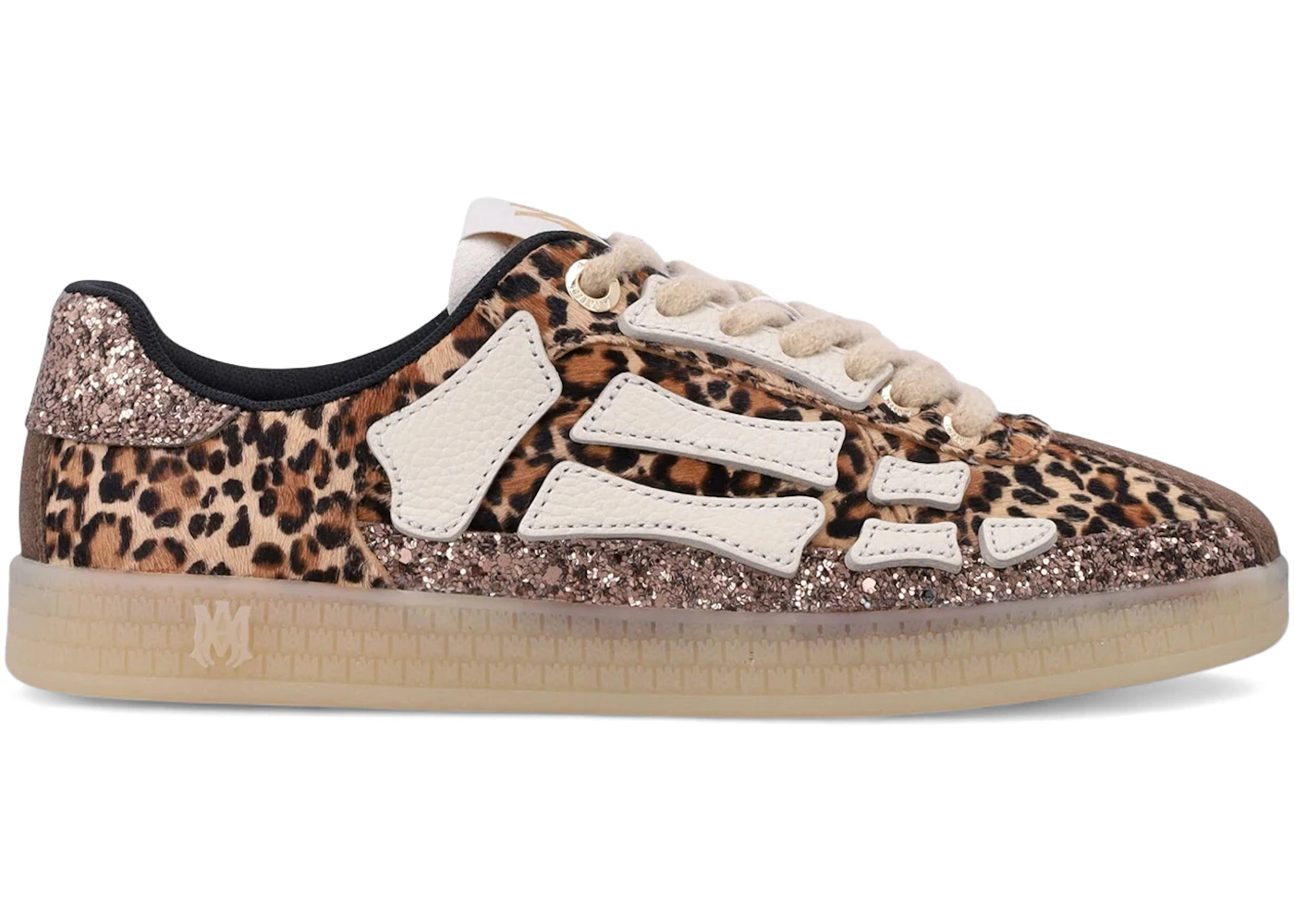 AMIRI Pacific Bones Brown Leopard Glitter (Women's)