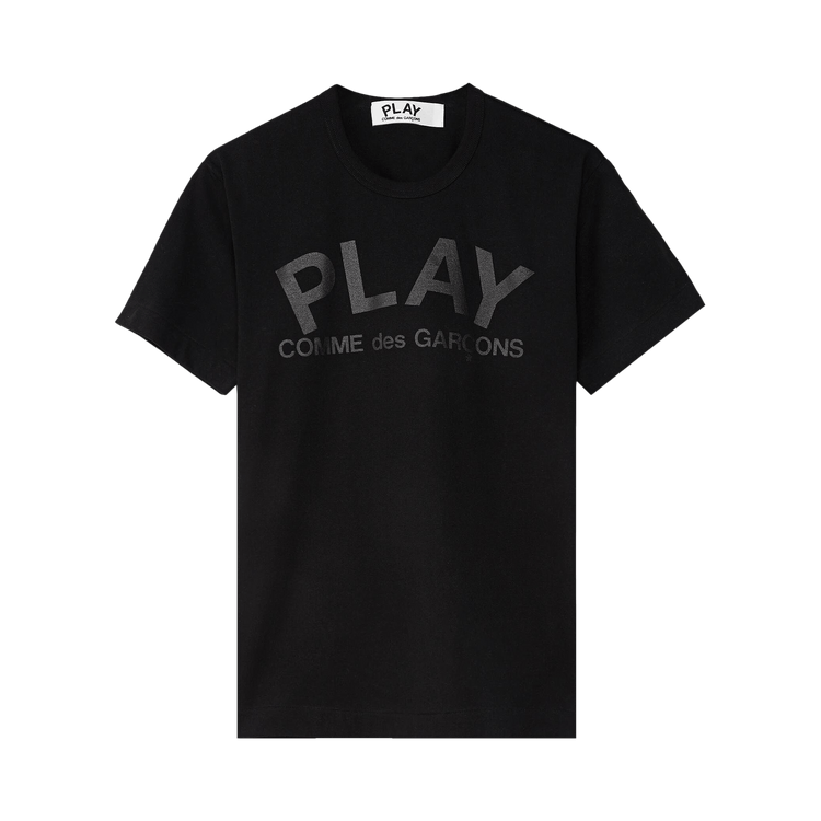 Comme des Garçons PLAY Logo Print T-Shirt 'Black'