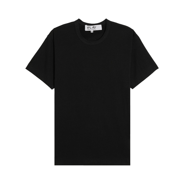 Comme des Garçons PLAY Back Emblem T-Shirt 'Black'