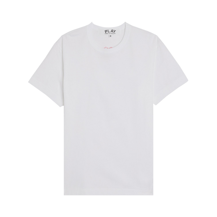 Comme des Garçons PLAY Heart Back Emblem T-Shirt 'White'