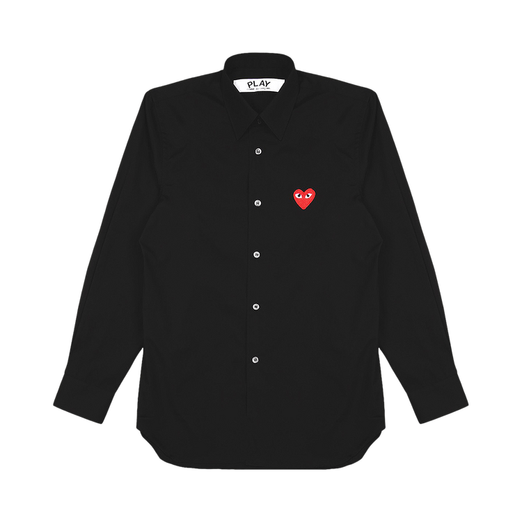Comme des Garçons PLAY Woven Shirt 'Black'